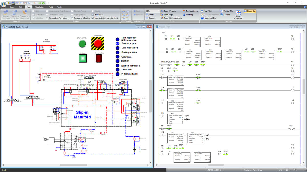 Automation Studio PLC可编程逻辑控制器1