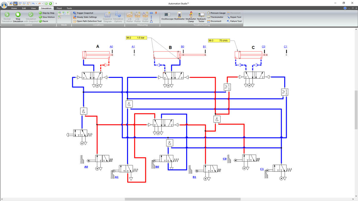 Automation Studio 气动工程1