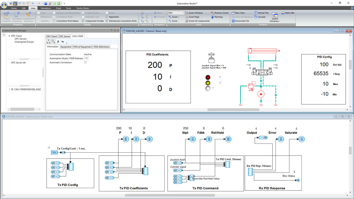 Automation Studio 通讯协定