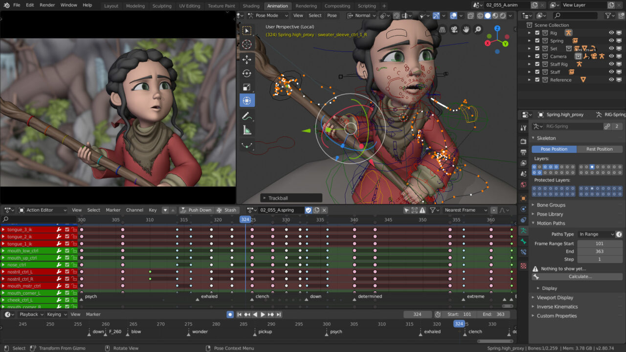 Blender 动画工具集