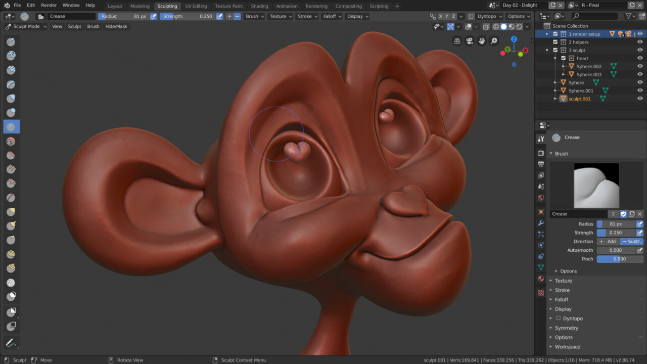 Blender 雕刻1