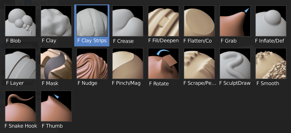 Blender 雕刻2