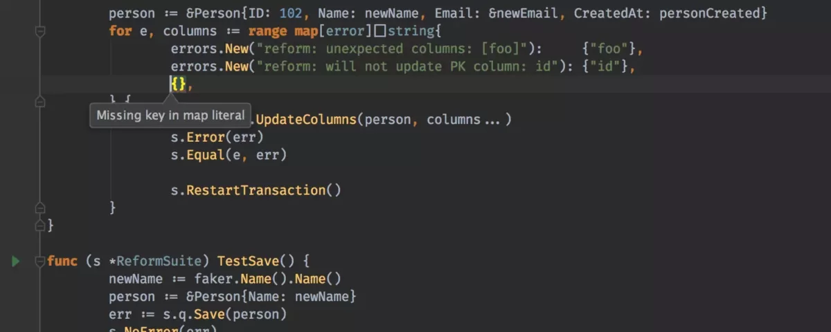JetBrains GoLand 检查与快速修复4