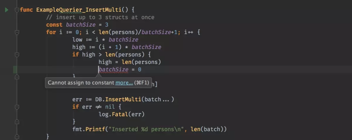 JetBrains GoLand 检查与快速修复6