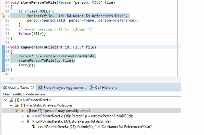 Parasoft C/C++test C/C++ 静态分析