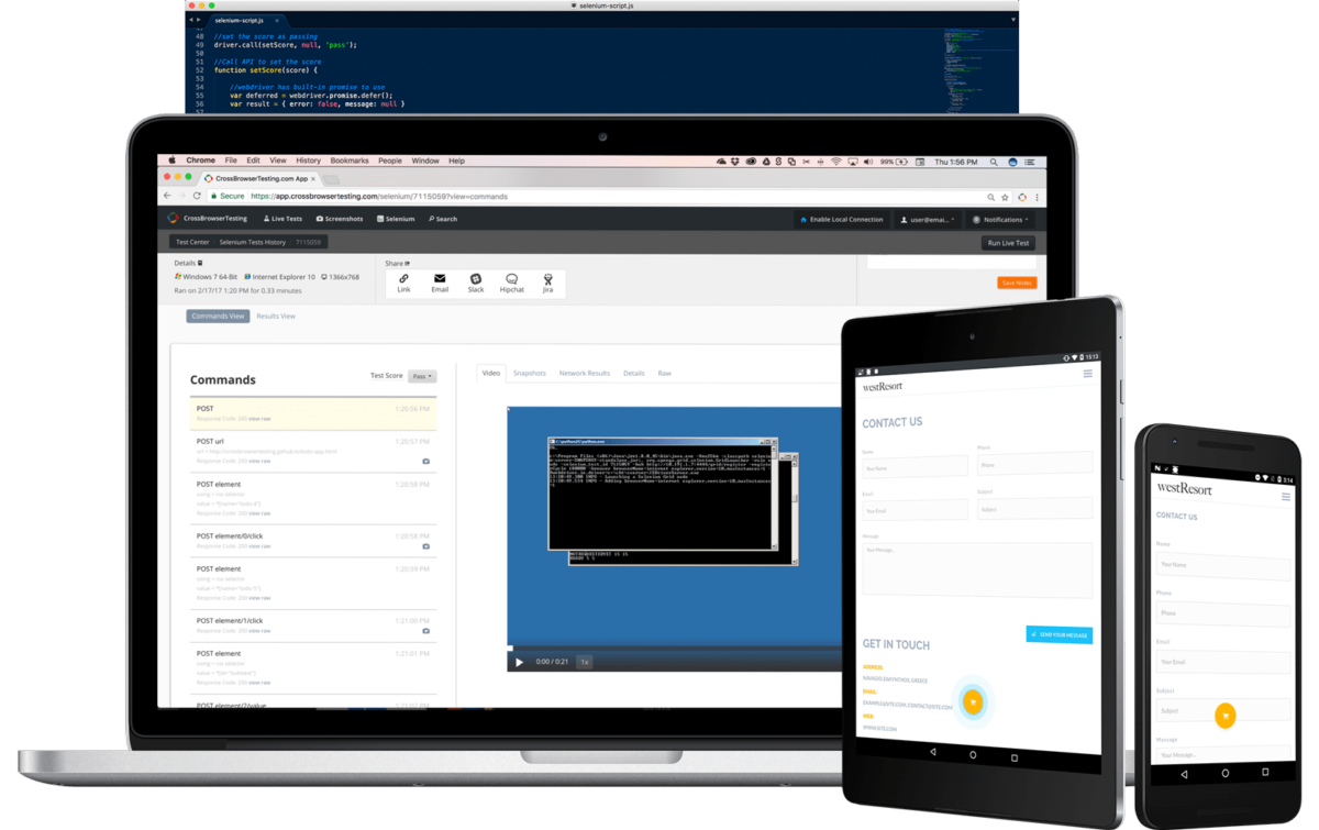 SmartBear CrossBrowserTesting 自动化测试1