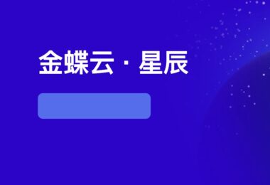 金蝶云·星辰：智能助力，引领企业协同创新
