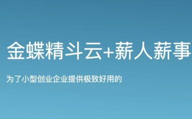 金蝶薪人薪事 的优势所在