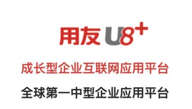 用友U8 全球第一中型企业应用平台