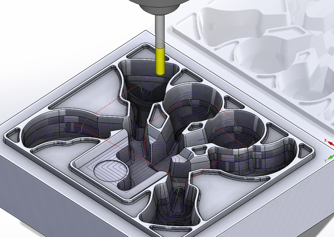 SolidCAM HSR&HSM | 3D高速铣削加工2