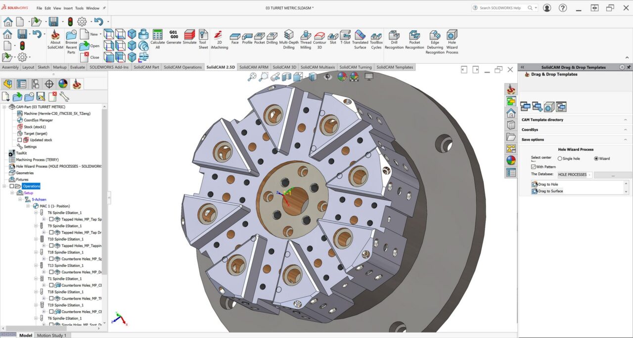 SolidCAM SolidCAM的孔向导2