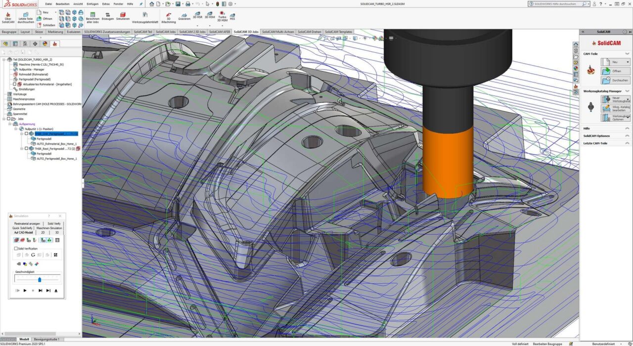 SolidCAM Turbo HSR & Turbo HSM