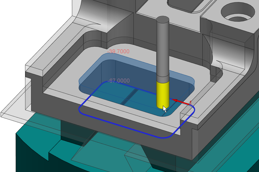 SolidCAM iMachining 2D1