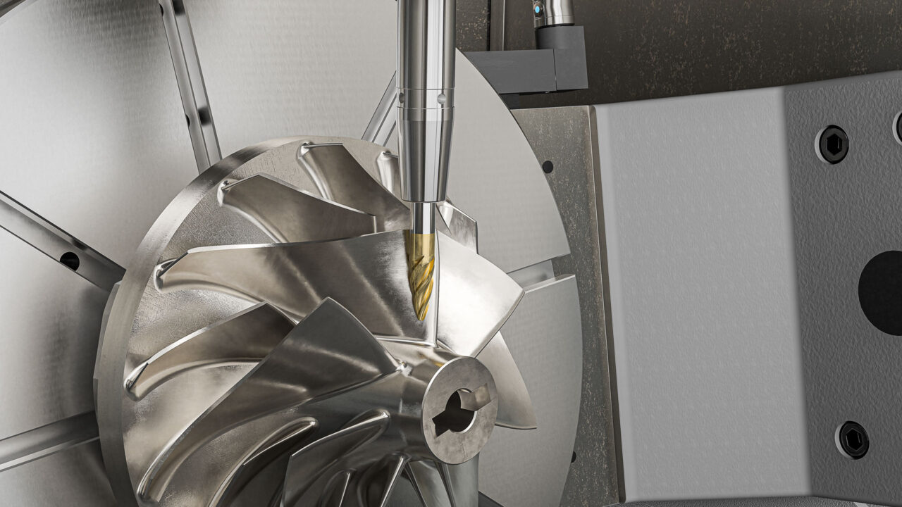 SolidCAM 五轴联动加工1