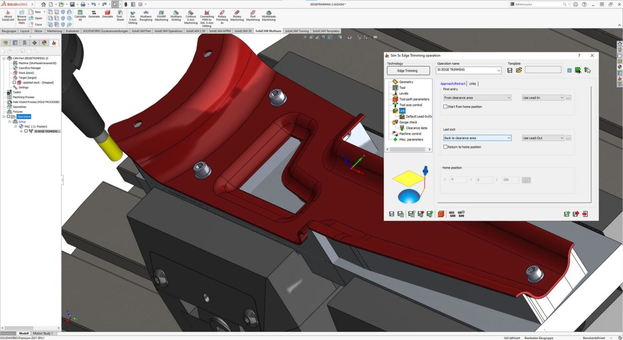 SolidCAM 五轴联动加工4