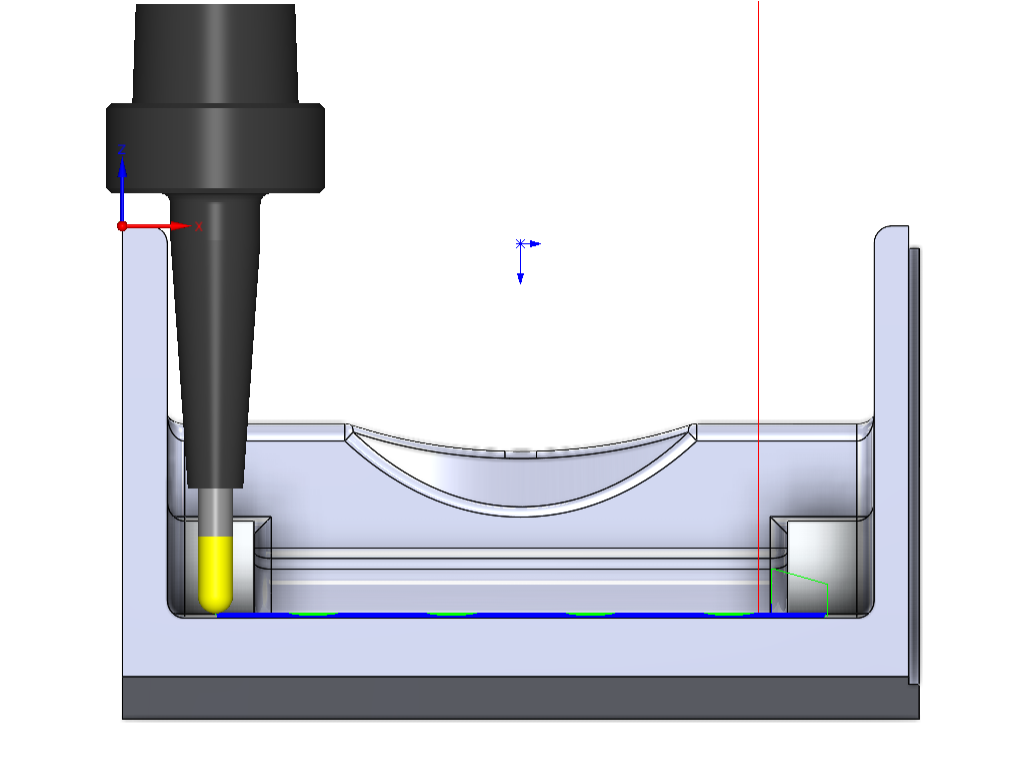 SolidCAM 刀柄、刀轴和刀具高级干涉检查