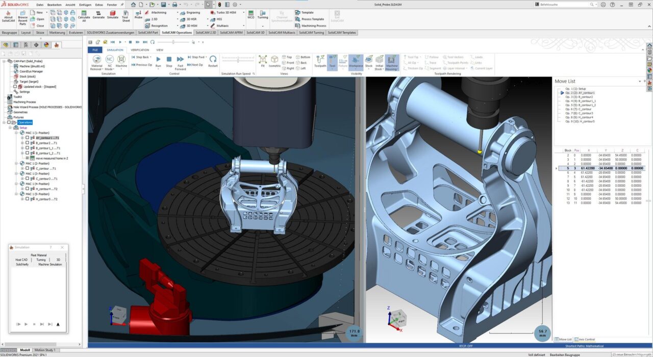 SolidCAM 在线检测3