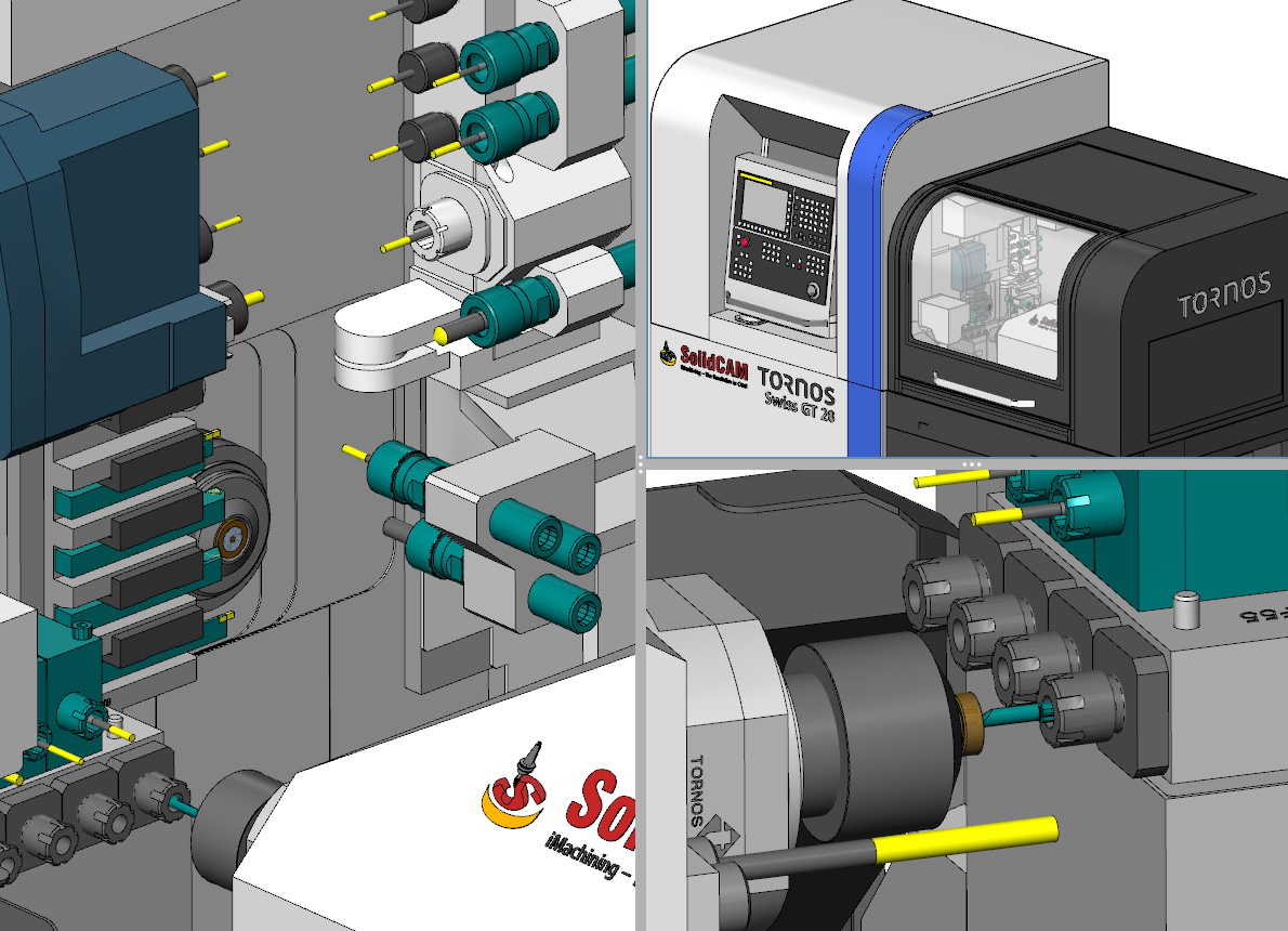 SolidCAM 机床仿真2