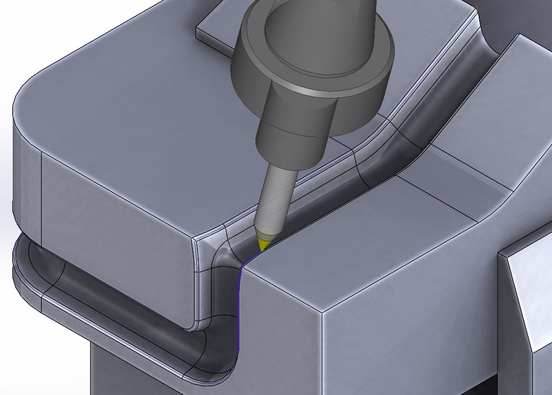 SolidCAM 特殊的五轴策略和功能2