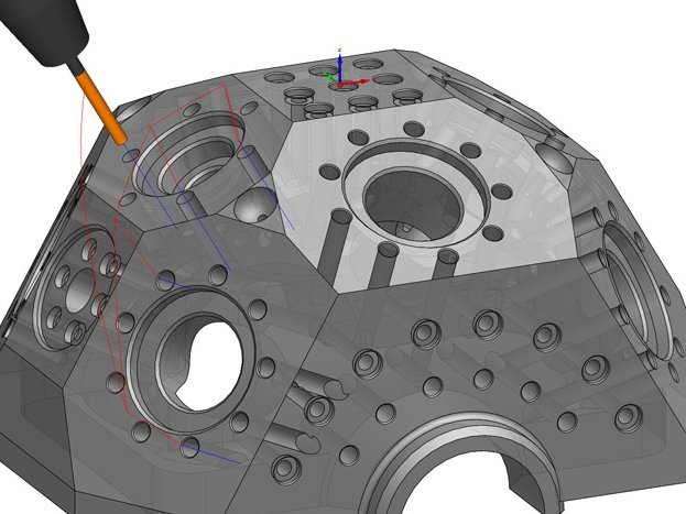 SolidCAM 特殊的五轴策略和功能4