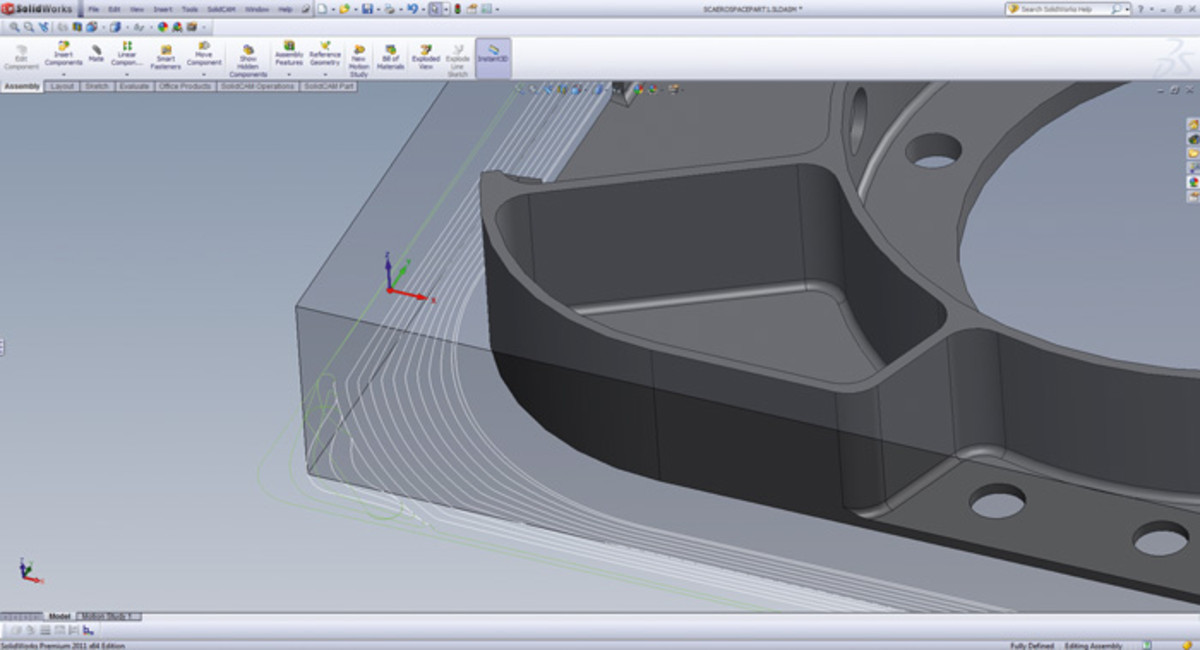 SolidCAM 独有的iMachining刀具路径5