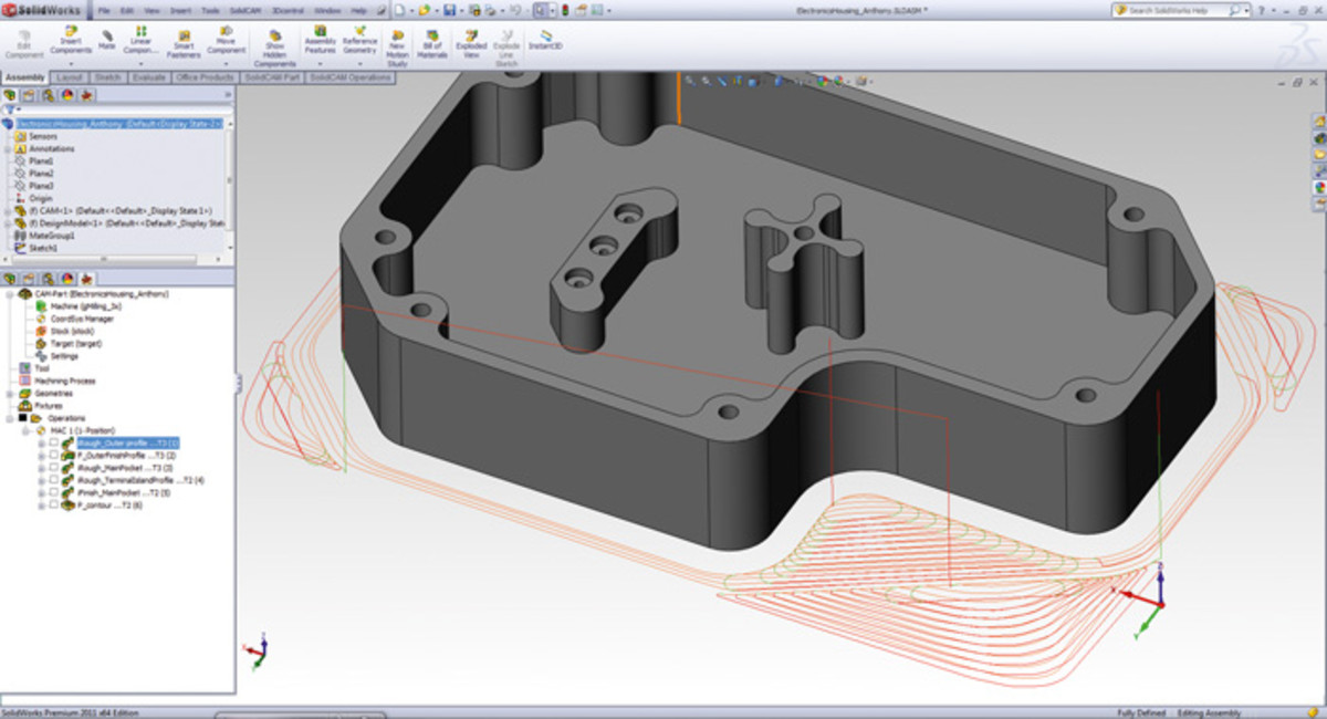 SolidCAM 独有的iMachining刀具路径6