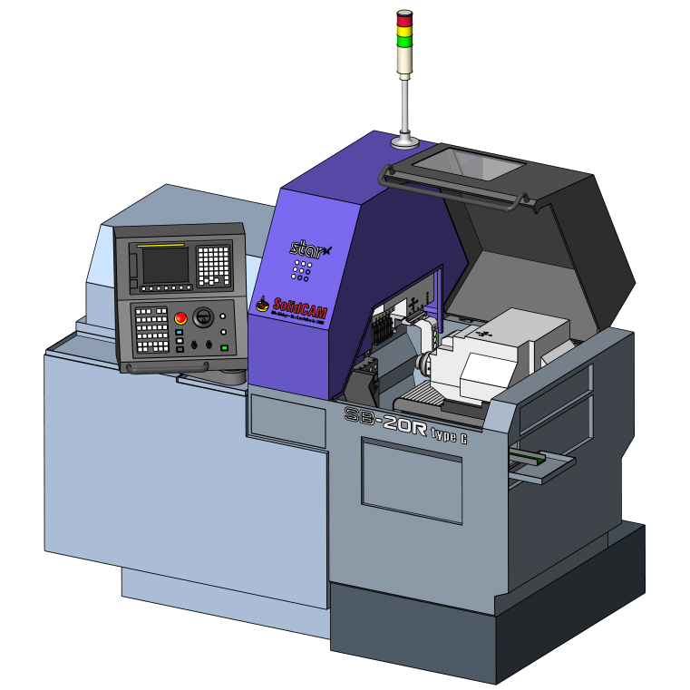 SolidCAM 走心机加工编程4