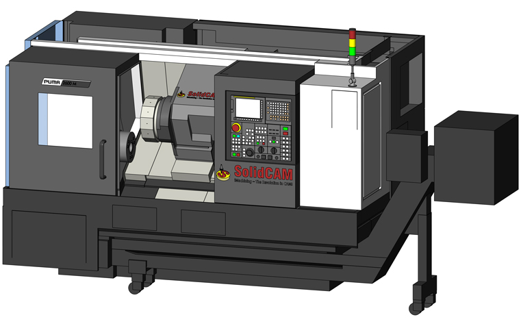 SolidCAM 先进的多转塔/多主轴车铣复合机床的完整解决方案10
