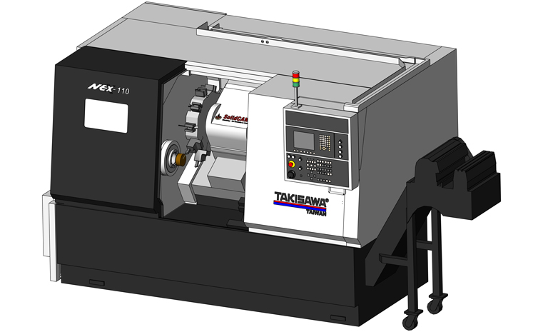 SolidCAM 先进的多转塔/多主轴车铣复合机床的完整解决方案12