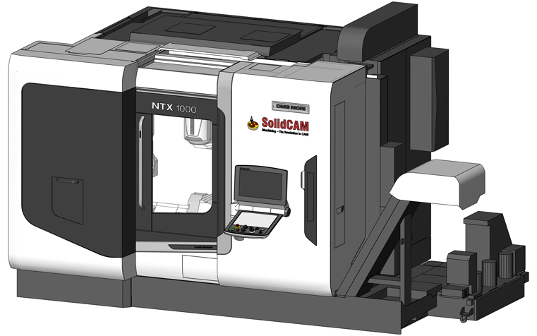 SolidCAM 先进的多转塔/多主轴车铣复合机床的完整解决方案13