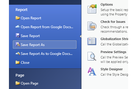 Stimulsoft Reports.Wpf 存储