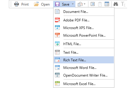 Stimulsoft Reports.Wpf 导出