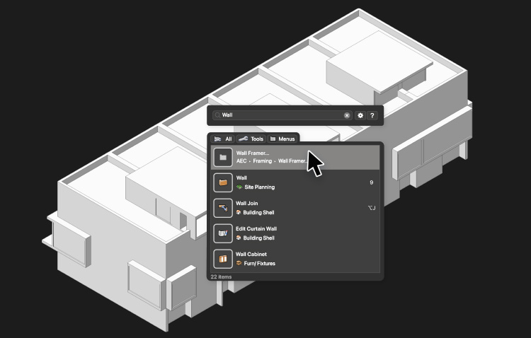 Vectorworks Architect建筑版功能5