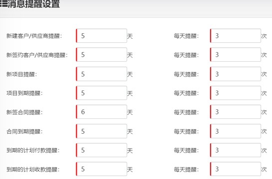 安码UCM 合同管理 功能模块 4