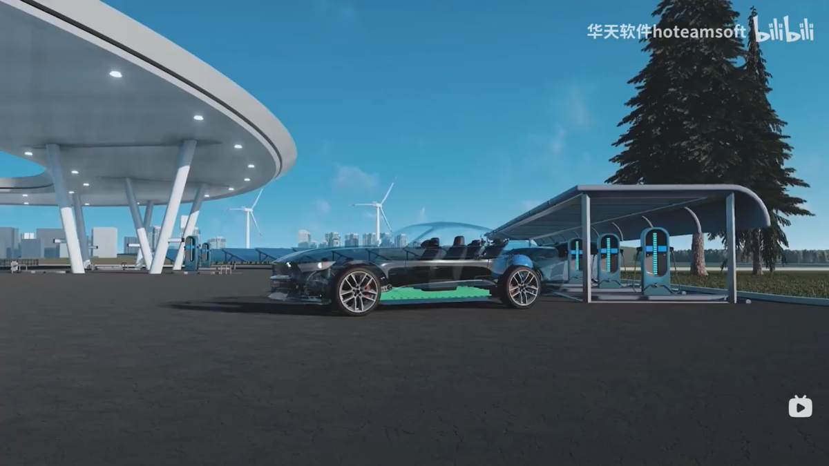 工业软件“催化”新能源汽车产业！华天软件新一代工业知识创新平台支持新能源汽车的全流程数字化