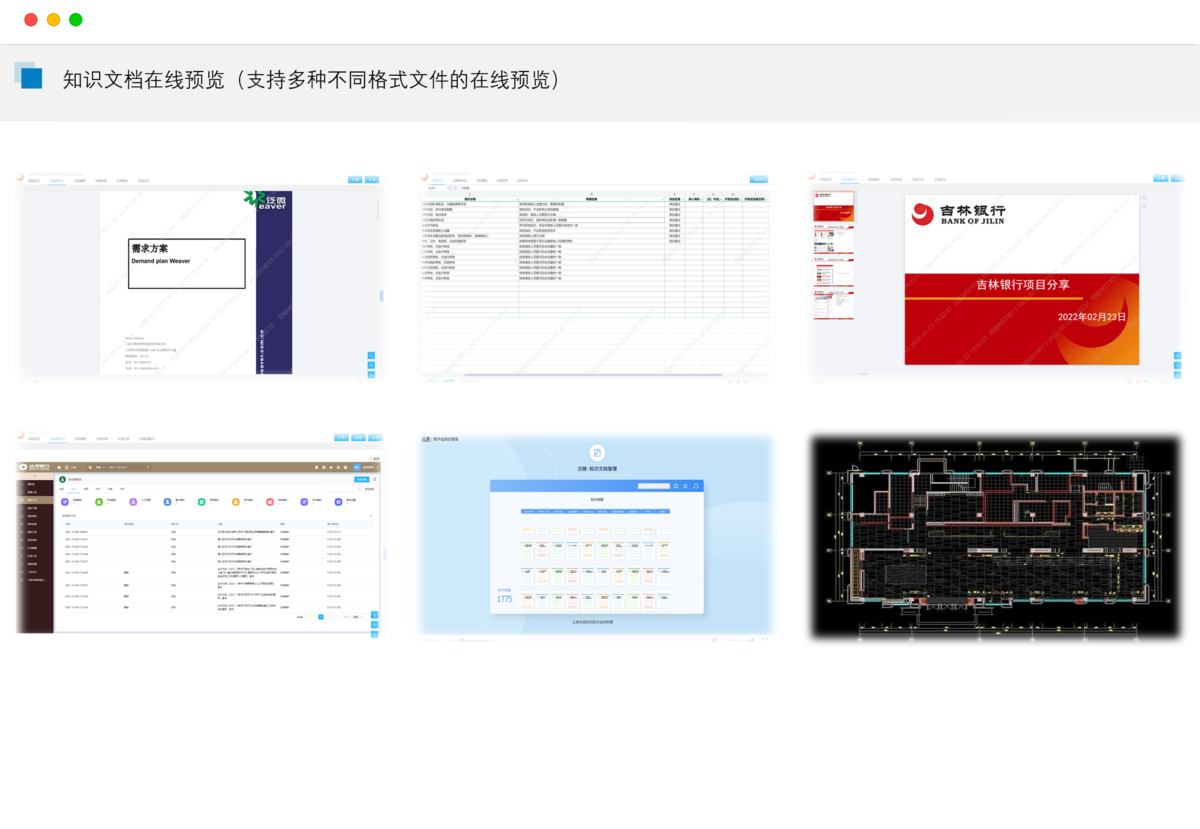 泛微·采知连知识管理系统 文档策略3