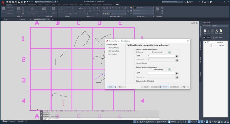 AutoCAD Map 3D 操作界面 03