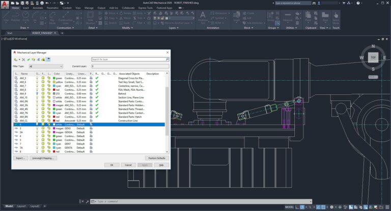AutoCAD Mechanical 操作界面 02