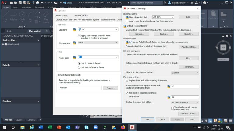 AutoCAD Mechanical 操作界面 03