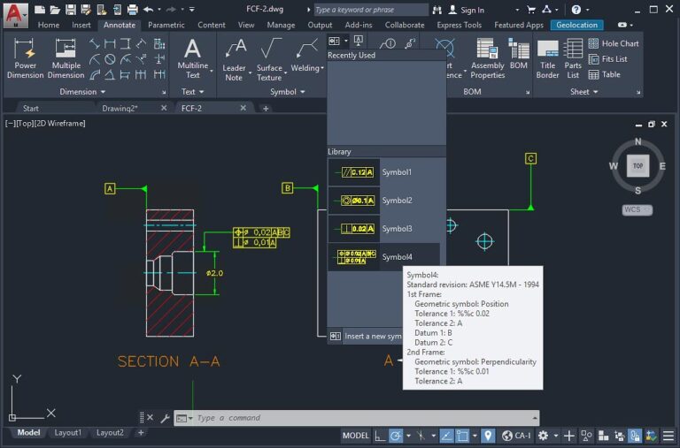 AutoCAD Mechanical 操作界面 04