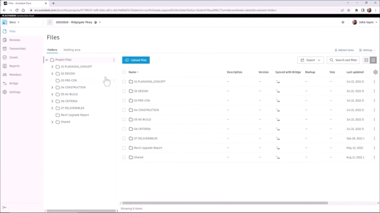 BIM Collaborate Pro 操作界面 02