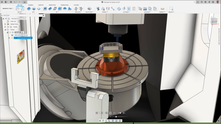 FUSION 360 MACHINING EXTENSION 操作界面 01