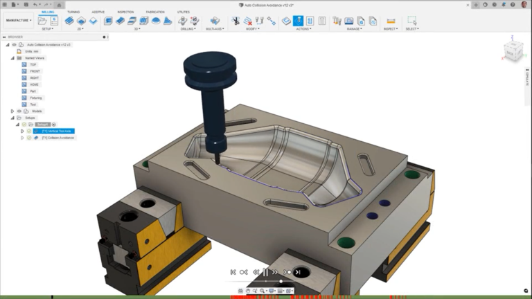 FUSION 360 MACHINING EXTENSION 操作界面 06