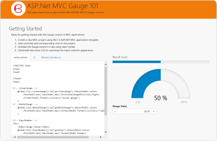 ASP.NET MVC Gauge 101 01