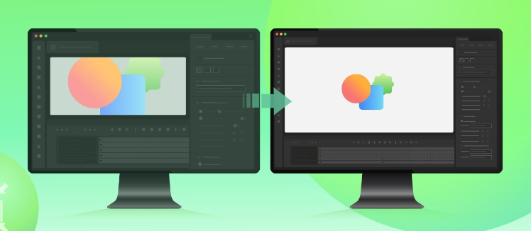Adobe Animate 美观的用户界面