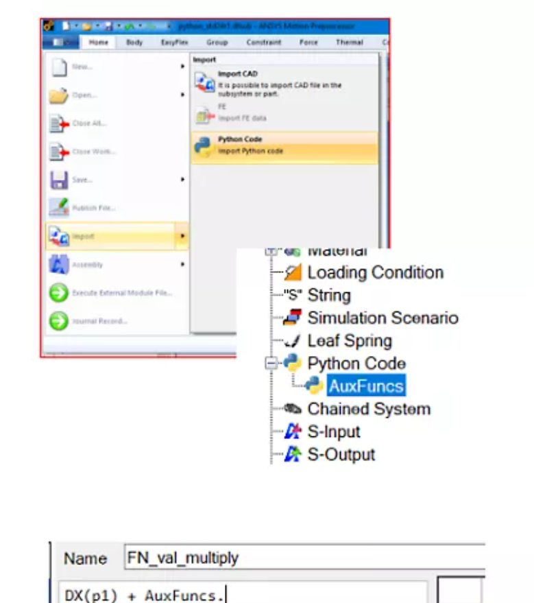 Ansys Motion Python模块更新