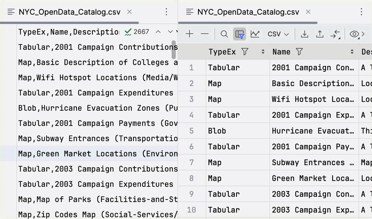 DataGrip 处理数据7
