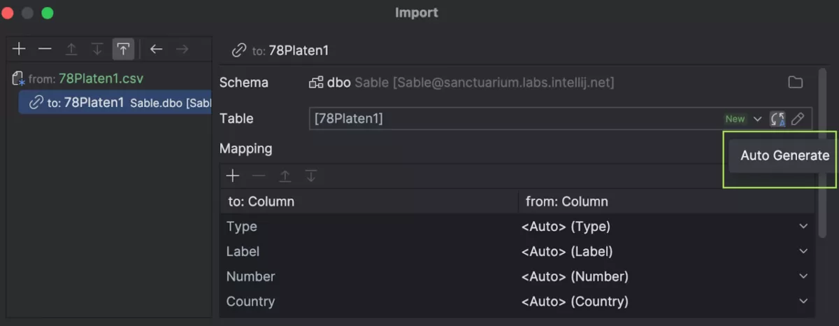 JetBrains DataGrip 新的导入功能3