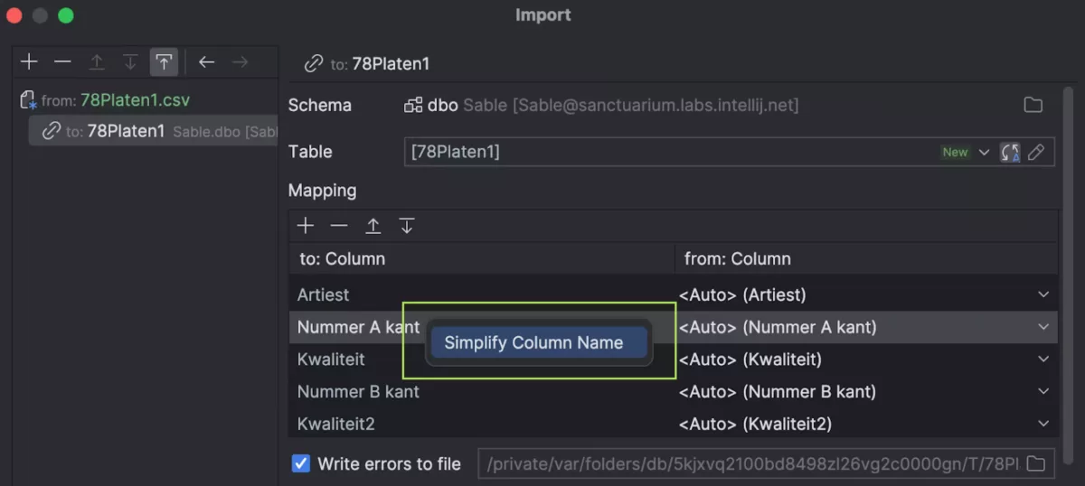 JetBrains DataGrip 新的导入功能4