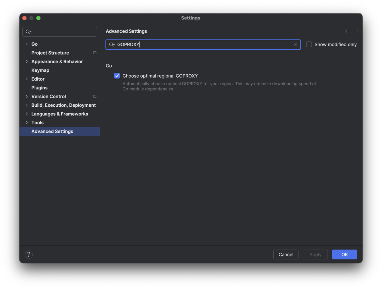 JetBrains GoLand 其他改进1